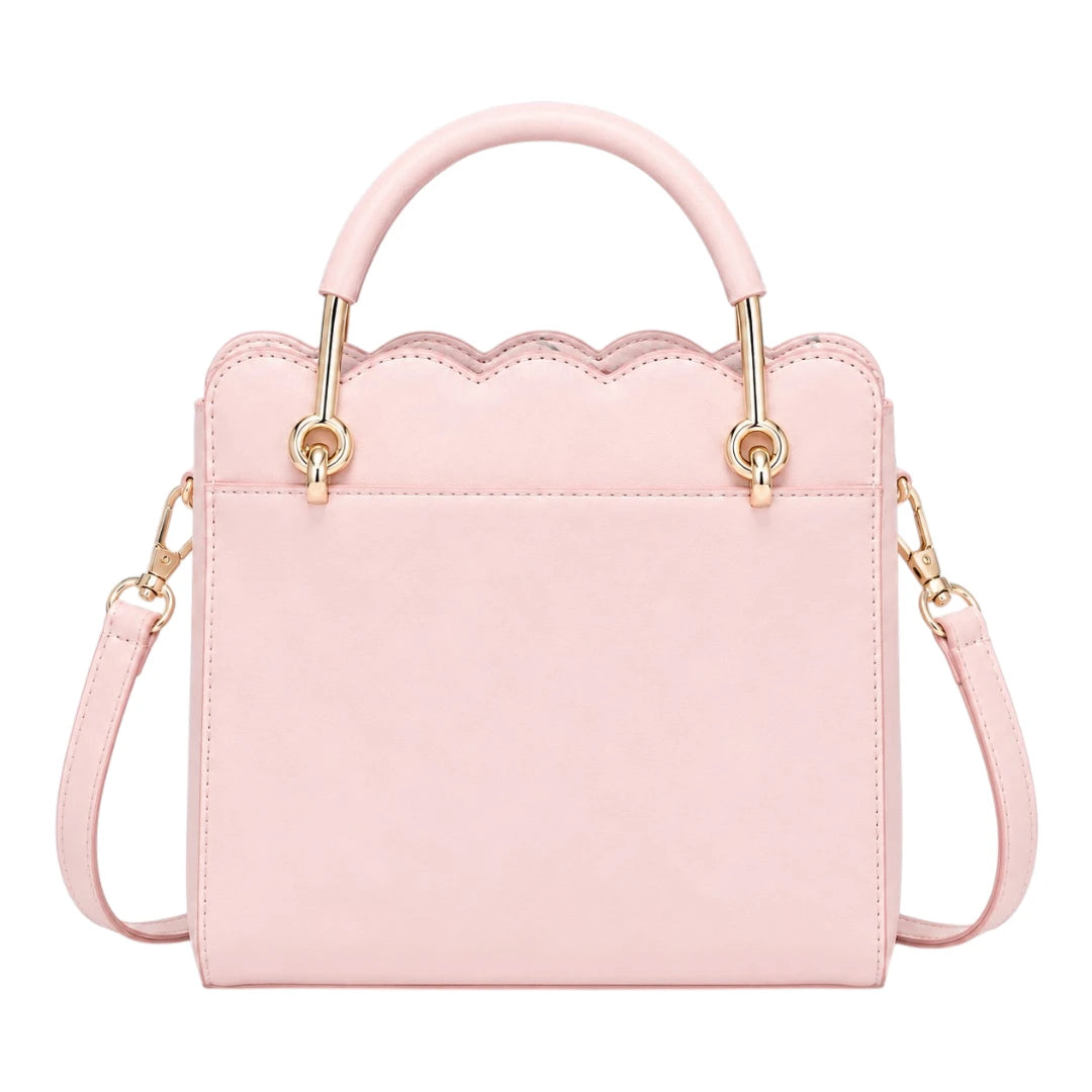 Bagzena Roselle Bloom Women’s Satchel Handbags – Pink
