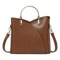 Bagzena Arcelle Curve Women’s Satchel Handbags – Brown