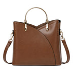 Bagzena Arcelle Curve Women’s Satchel Handbags – Brown
