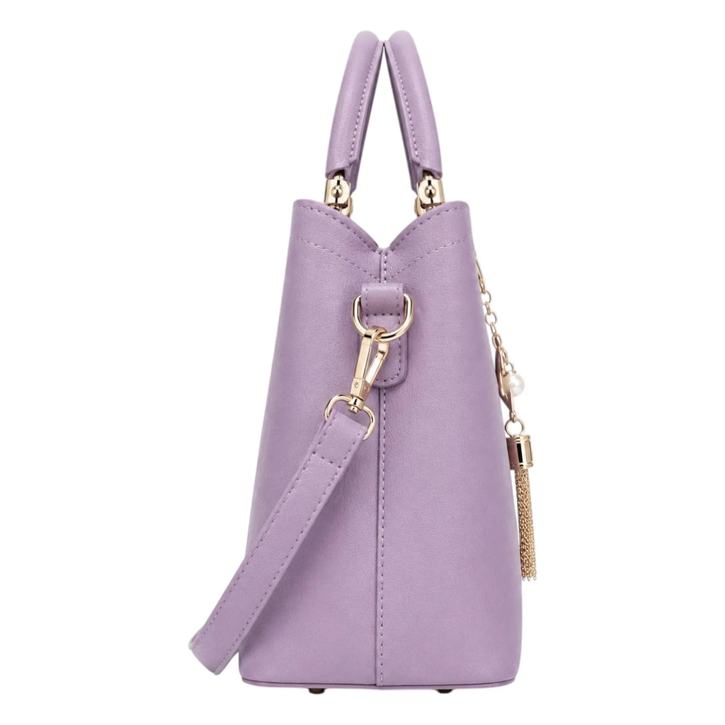 Bagzena Lavender Serenade Women’s Satchel Handbags