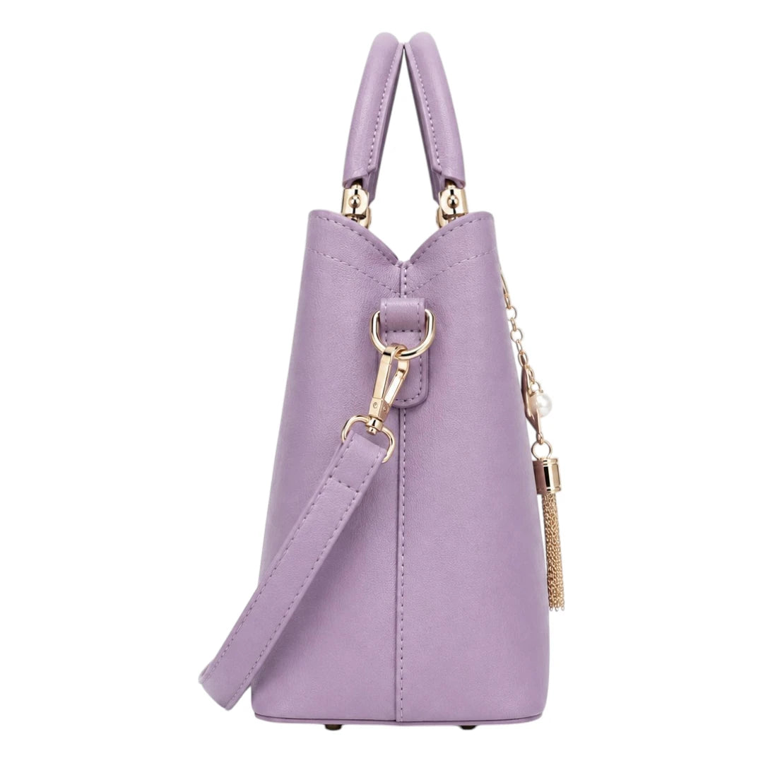 Bagzena Lavender Serenade Women’s Satchel Handbags