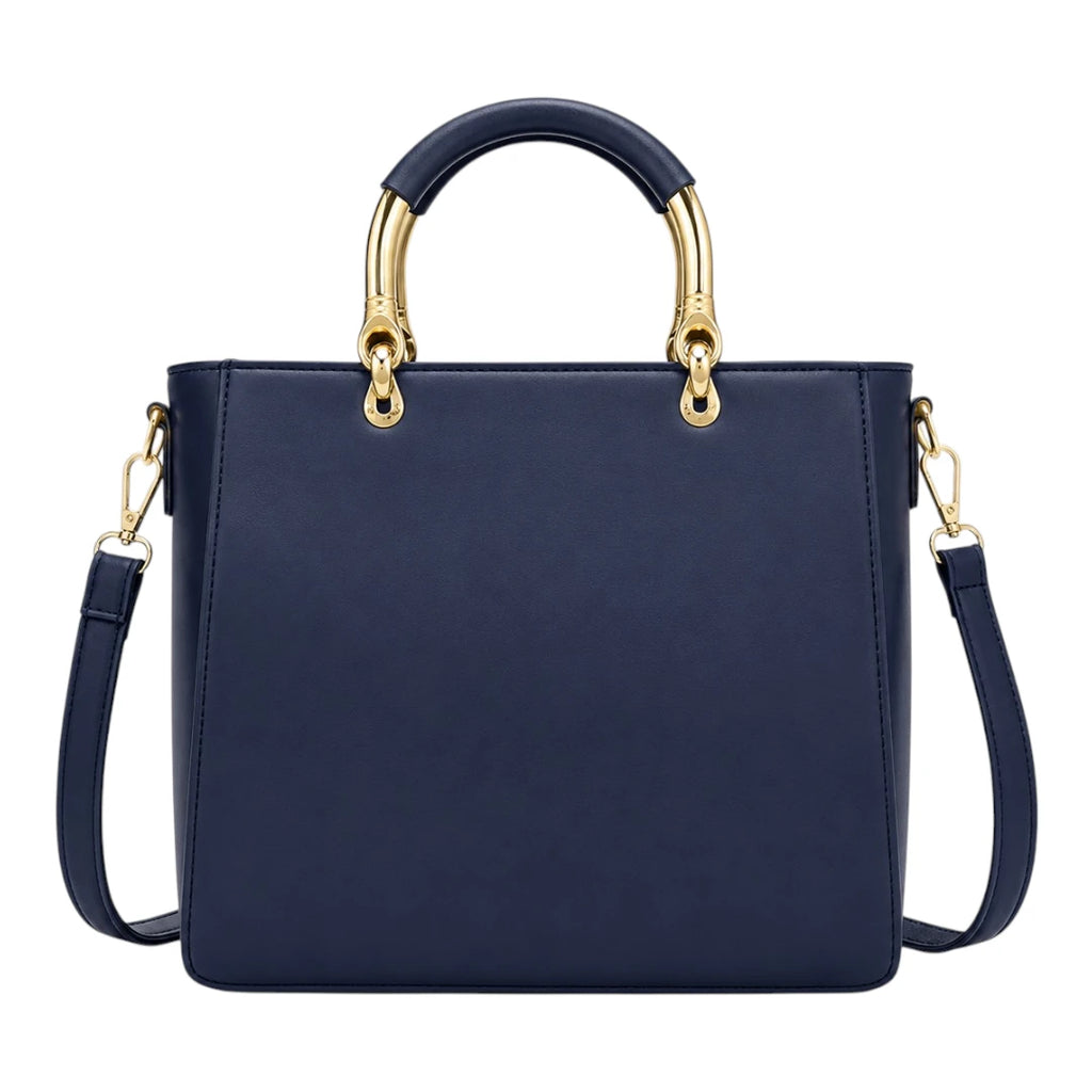 Bagzena Noctelle Grace Women’s Satchel Handbags – Navy