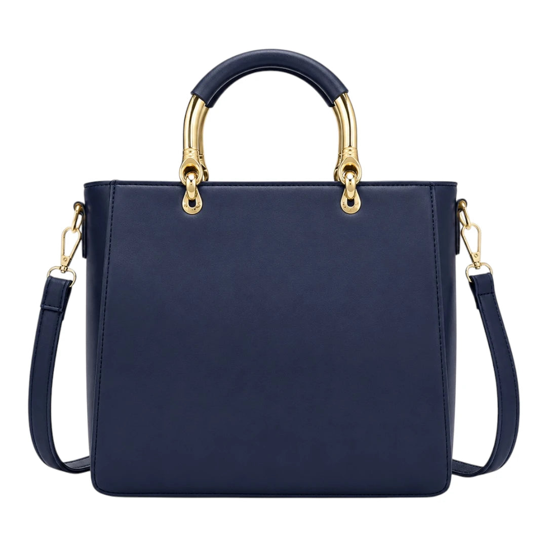 Bagzena Noctelle Grace Women’s Satchel Handbags – Navy