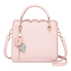 Bagzena Roselle Bloom Women’s Satchel Handbags – Pink