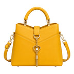 Bagzena Solara Charm Women’s Satchel Handbag – Yellow
