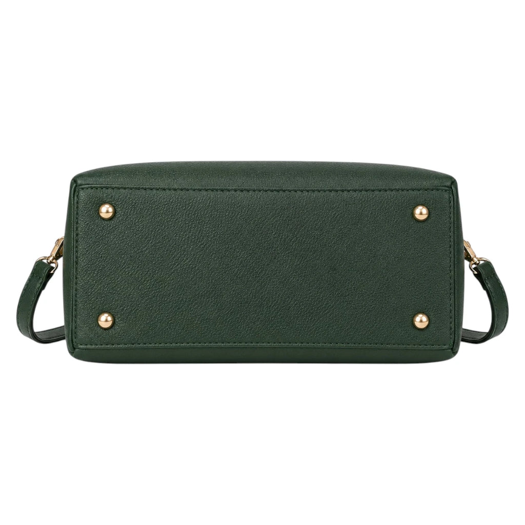 Bagzena Verdessa Crest Women’s Satchel Handbags – Green