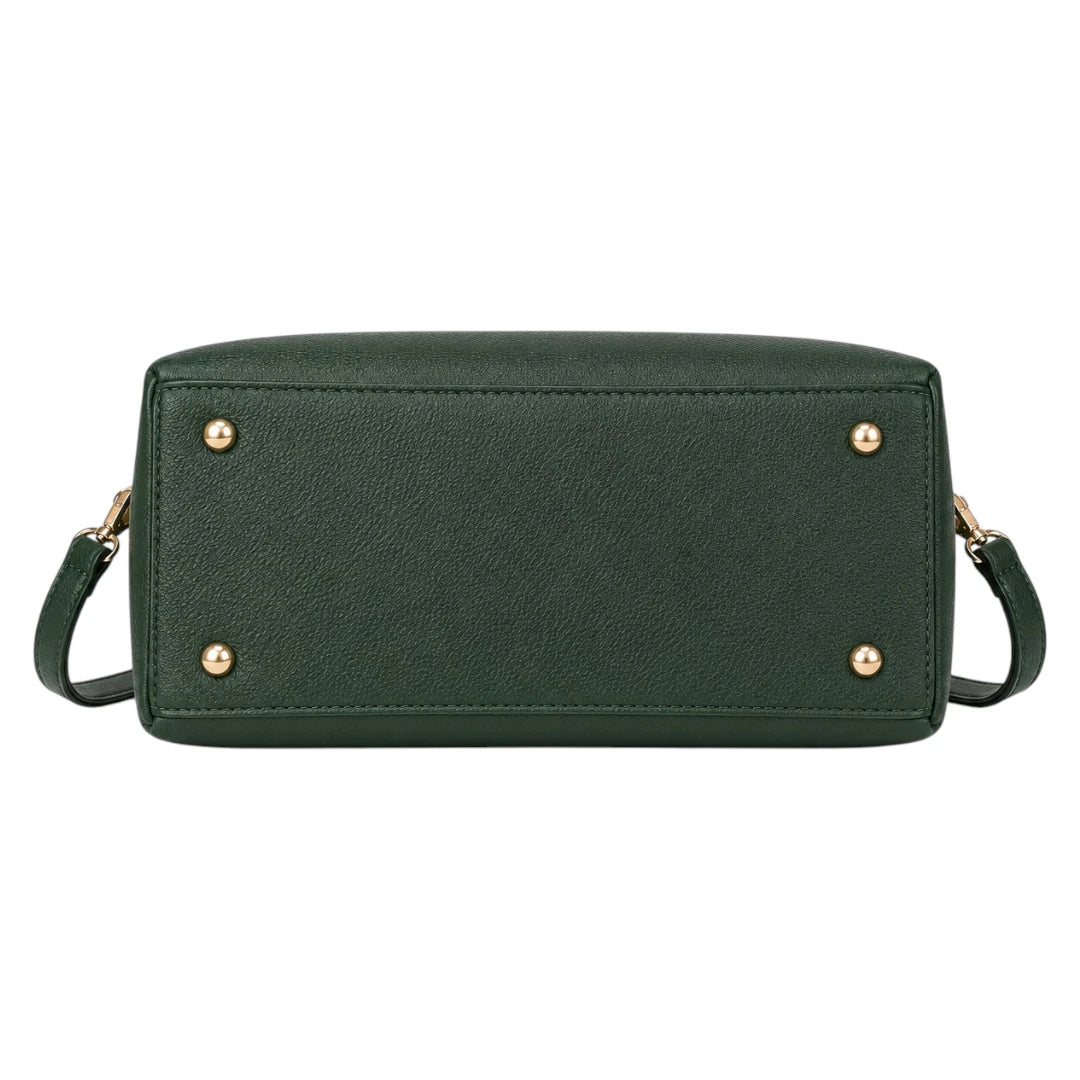 Bagzena Verdessa Crest Women’s Satchel Handbags – Green