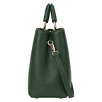 Bagzena Verdessa Crest Women’s Satchel Handbags – Green