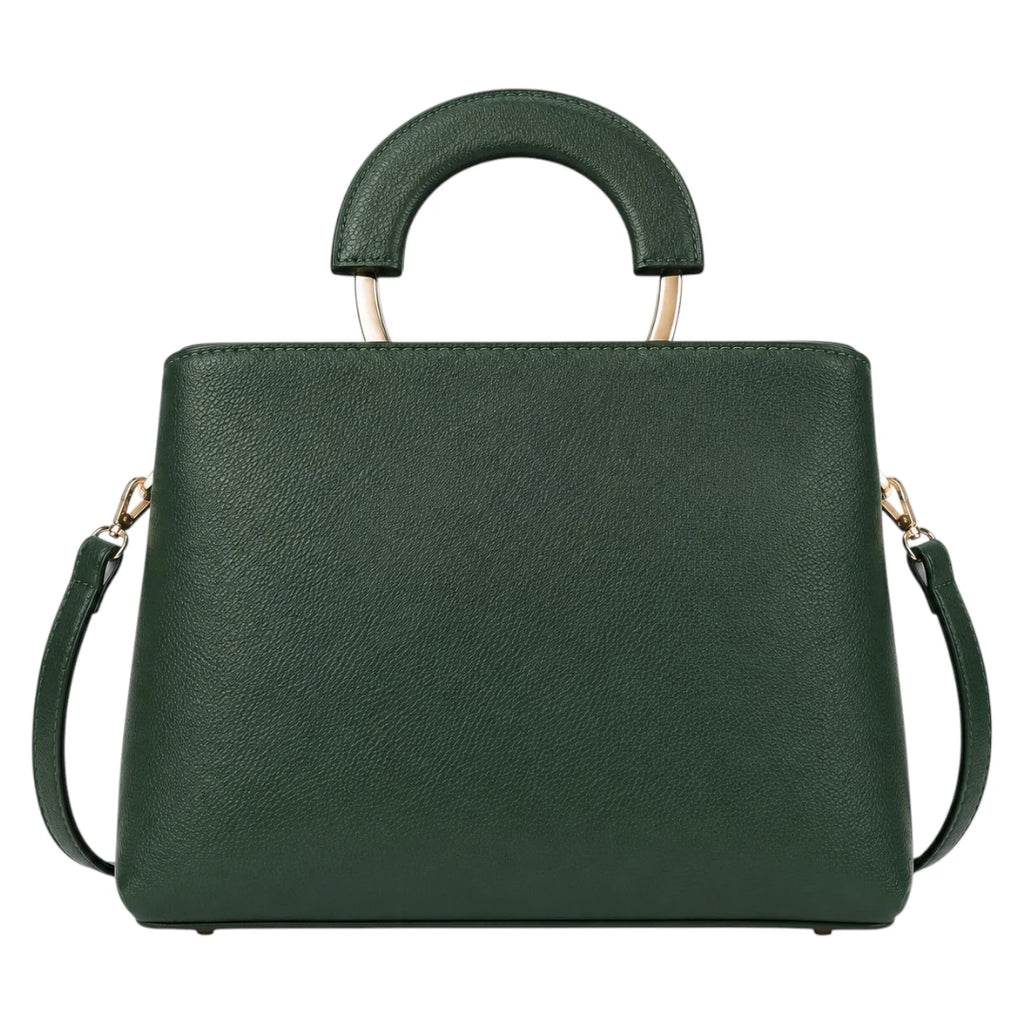 Bagzena Verdessa Crest Women’s Satchel Handbags – Green