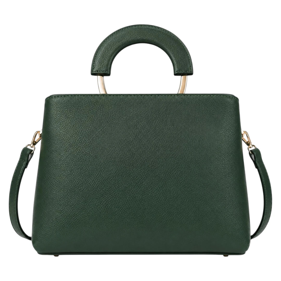 Bagzena Verdessa Crest Women’s Satchel Handbags – Green