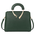 Bagzena Verdessa Crest Women’s Satchel Handbags – Green